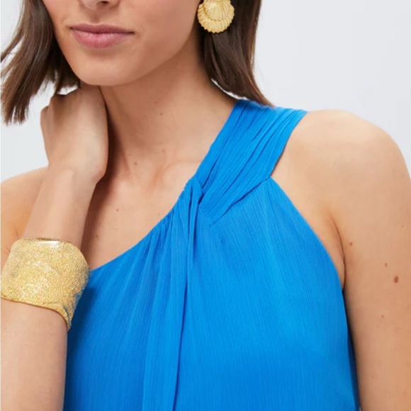 TUCKERNUCK Pomander Place Baleine Blue Soleil Gown NWT Medium M Sold Out - Picture 5 of 7